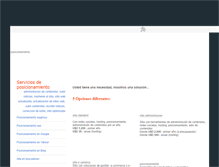 Tablet Screenshot of elposicionamiento.com.ar